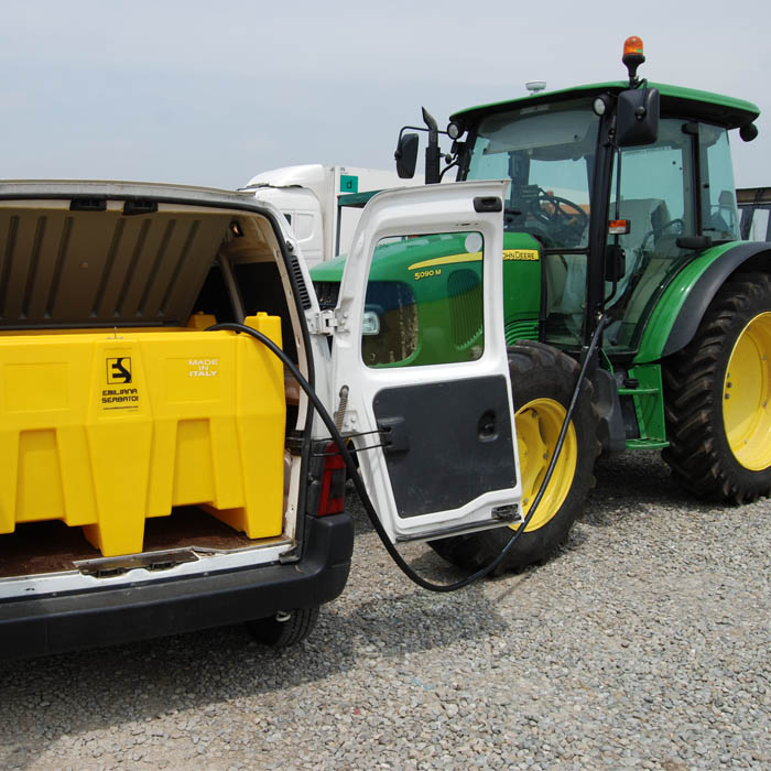 Carrytank 440 liter diesel 24V pomp