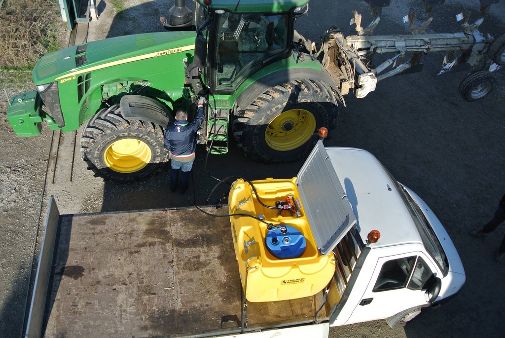 Combitank 900 liter diesel + 100 liter AdBlue